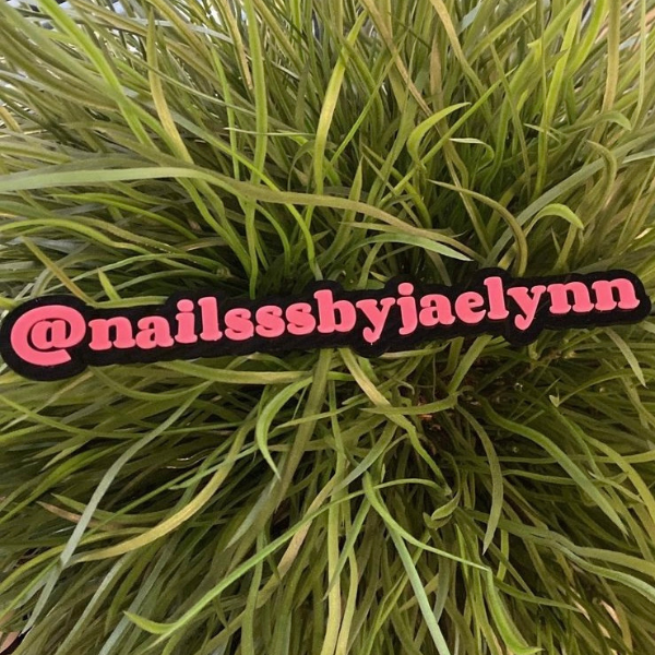 Acrylic name plaque